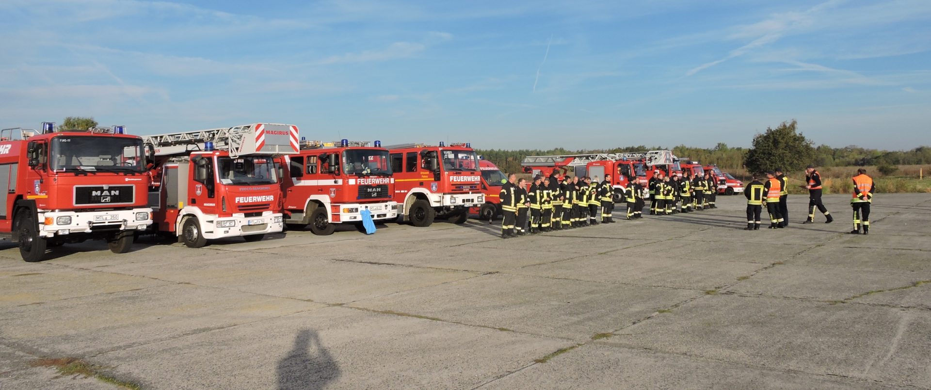 Den Ernstfall im Blick Feuerwehren übten in Polenz