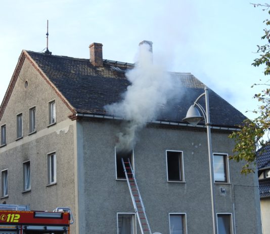 Küchenbrand in Colditz