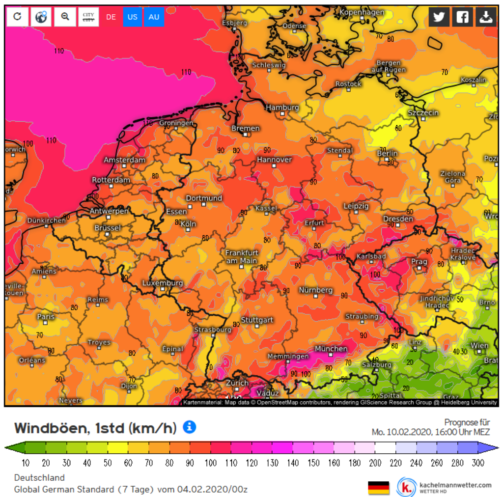 Schwerer Sturm kommende Woche? | Medienportal Grimma