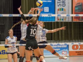 ESA Grimma Volleys : Schwarz Weiß Erfurt 1:3