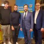 Jonas Siegert, Markus Piontek, Stephan Mielsch und Philipp Loll (v.l.n.r.)