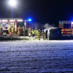 Schwerer Unfall auf A14 bei Grimma