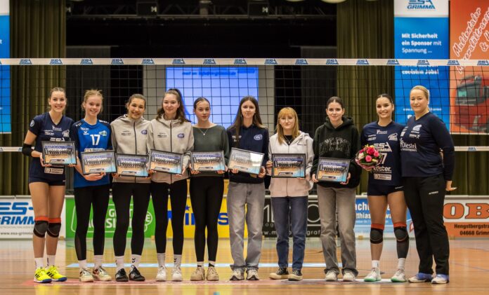 U18 des Volleyballverein Grimma holt 2.Platz bei der Sachsenmeisterschaft
