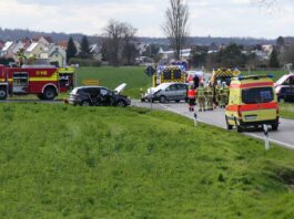 Unfall zwischen Nerchau und Denkwitz