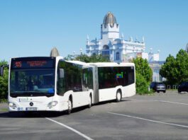 Foto: RL GmbH, Linie 105 am Freizeitpark BELANTIS