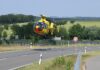 Auch Rettungshubschrauber Christoph 61 kam zum EInsatz