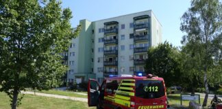 Feuerwehreinsatz in Grimma Süd