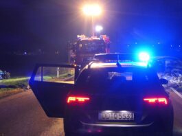 Tödlicher Verkehrsunfall auf B107 zwischen Grimma und Trebsen