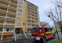 Feuerwehreinsatz in Grimma Süd