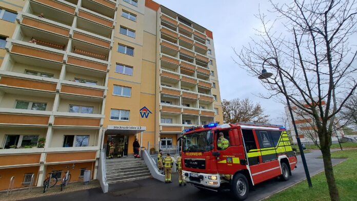 Feuerwehreinsatz in Grimma Süd