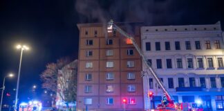 Wohnungsbrand in Leipzig