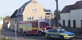 Feuerwehreinsatz in Mutzschen