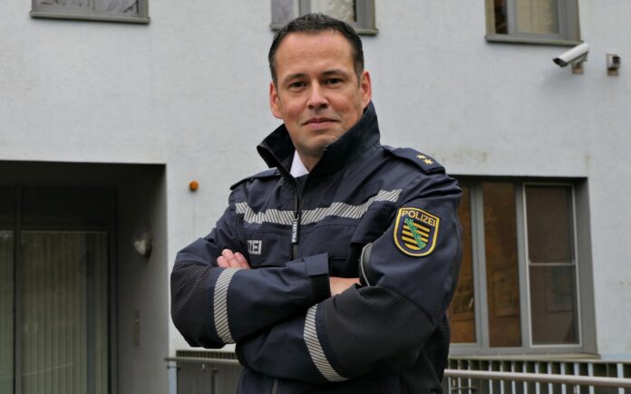 Christian Dorn übernahm das Grimmaer Polizeirevier