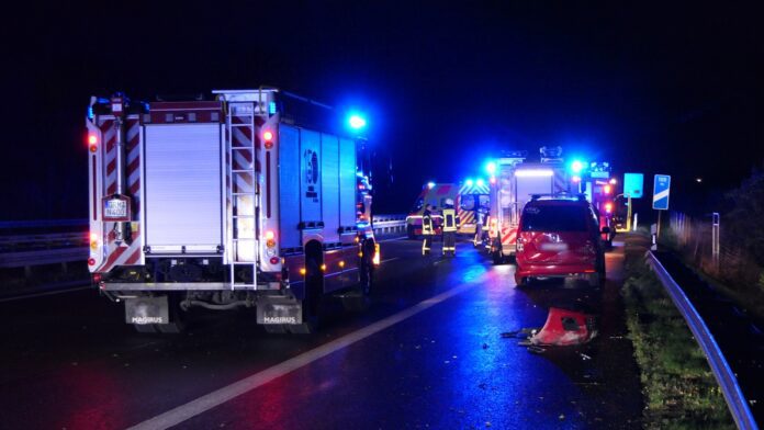 Unfall auf A14