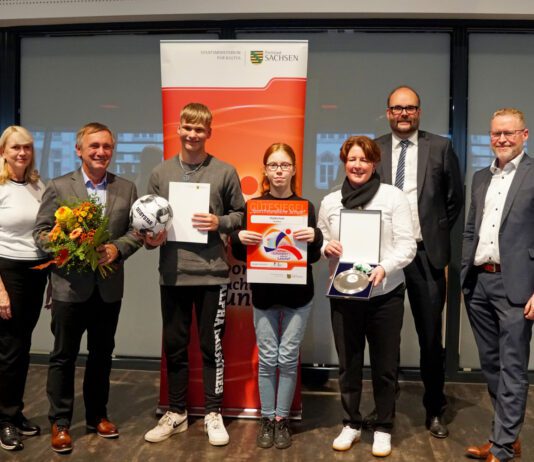 Auszeichnung Waldschule Grimma als „sportfreundliche Schule“