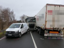 Unfall auf B6 bei Altenbach Fotos: Sören Müller