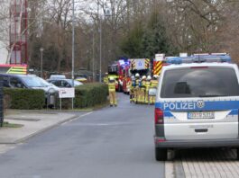 Feuerwehreinsatz in der Stecknadelallee Fotos: Sören Müller