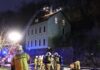 Dachstuhlbrand in der Nerchauer Straße Fotos: Sören Müller