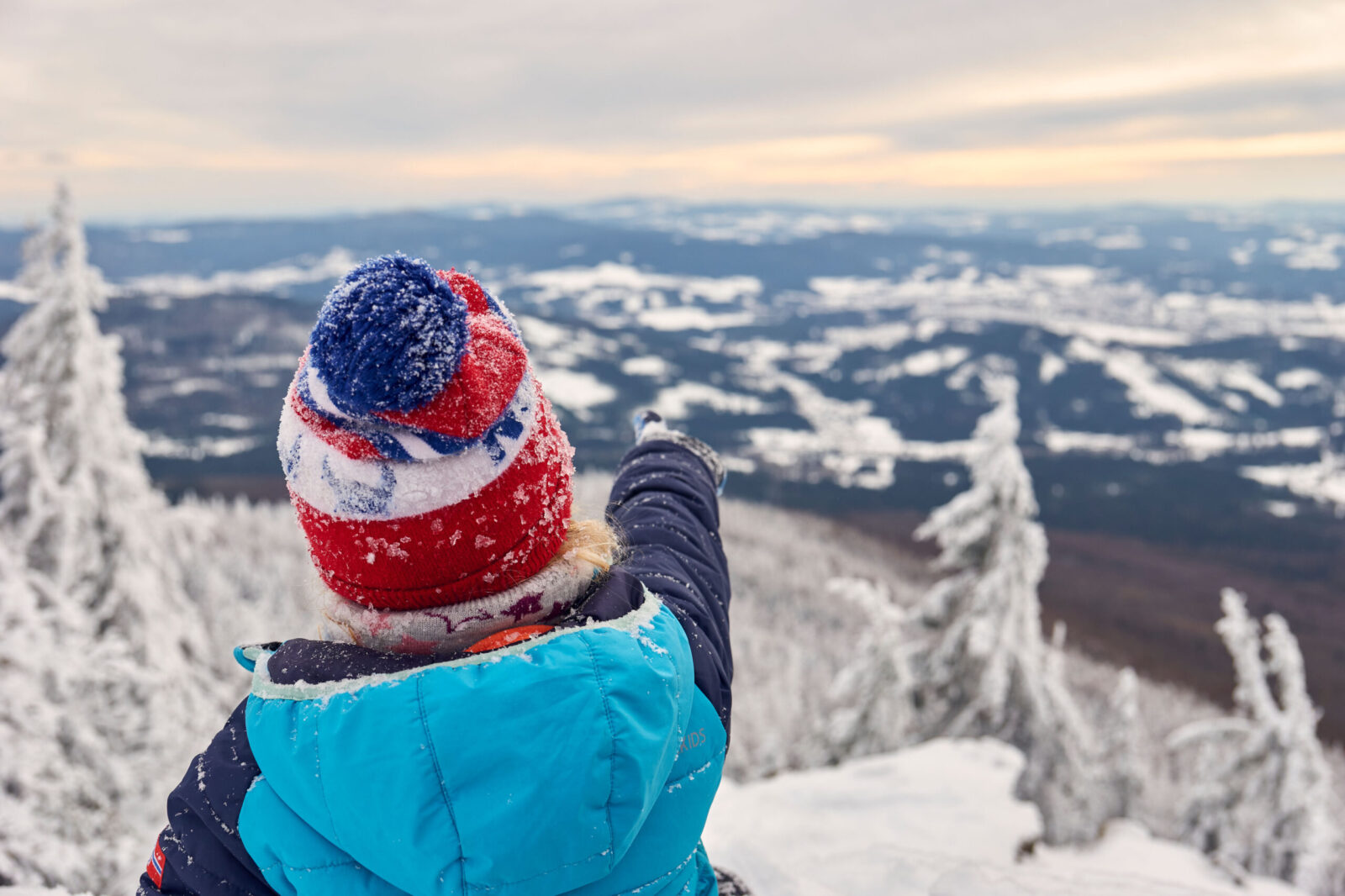 Auch für die Kleinen lohnt sich der Weg auf den Gipfel. Foto: DJD/Ferienregion Nationalpark Bayerischer Wald/woidlife photography