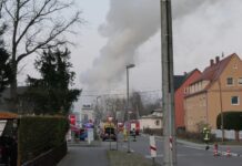 Brand in Beucha