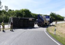 Unfall auf der A14