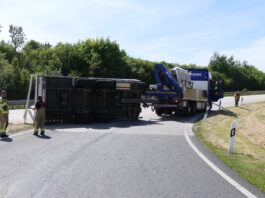Unfall auf der A14
