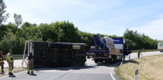Unfall auf der A14