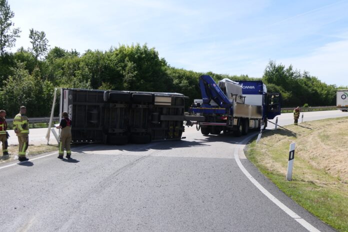 Unfall auf der A14