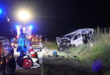Unfall auf A14