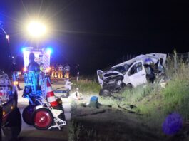 Unfall auf A14