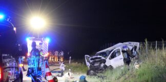 Unfall auf A14