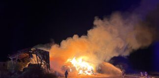 Update: Großbrand in Trebsen: Feuerwehr stundenlang im Einsatz