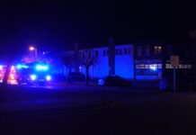 Feuerwehreinsatz in der Auenpassage