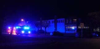 Feuerwehreinsatz in der Auenpassage