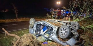 Opel überschlägt sich in Straßengraben – Fahrer stirbt noch am Unfallort