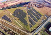 Neue Photovoltaikanlage auf der Zentraldeponie Cröbern