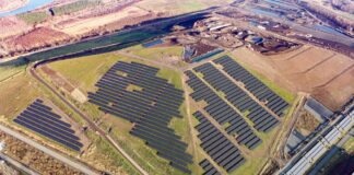 Neue Photovoltaikanlage auf der Zentraldeponie Cröbern