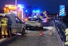 Unfall auf A14 bei Grimma