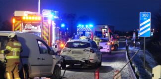 Unfall auf A14 bei Grimma