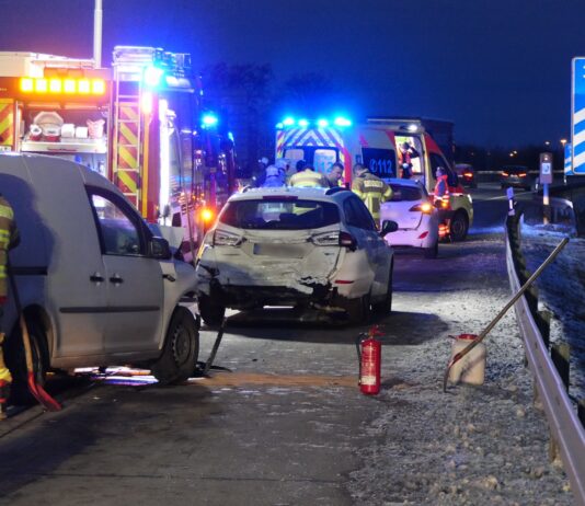 Unfall auf A14 bei Grimma