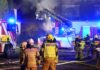 Großeinsatz der Feuerwehr in Borna – Zwei Dachstühle in Brand
