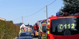 Rettungseinsatz in Nerchau Fotos: Sören Müller