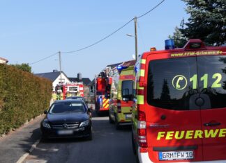 Rettungseinsatz in Nerchau Fotos: Sören Müller