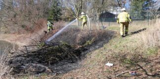 Die Feuerwehr konnten den Brand zügig eindämmen