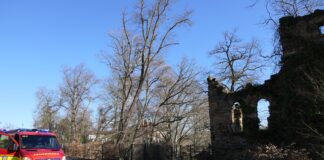 Rauchentwicklung in der Bärenburg in Grimma sorgt für Feuerwehreinsatz