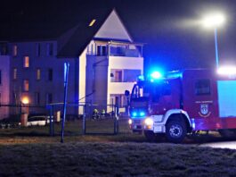Großeinsatz in Colditz