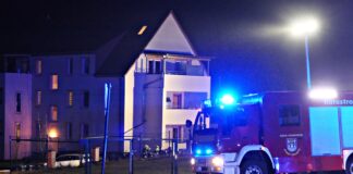 Großeinsatz in Colditz