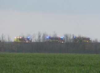 Unfall nahe Grimma: A14 am Samstag zeitweise voll gesperrt