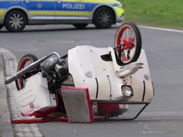 Schwerer Unfall in Nerchau Foto: Sören Müller