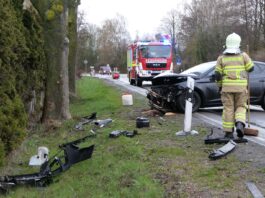 Schwerer Unfall auf S38 bei Mutzschen